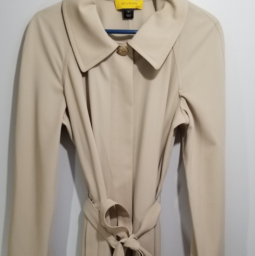 St. John Classic Trench Coat